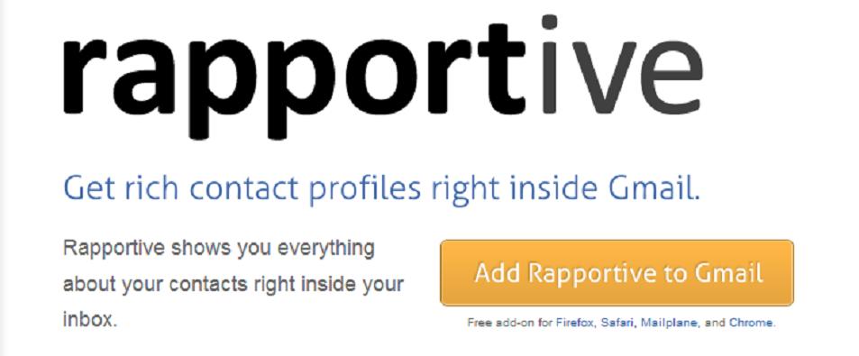 Sales Prospecting Insights Using The Rapportive Gmail Plugin