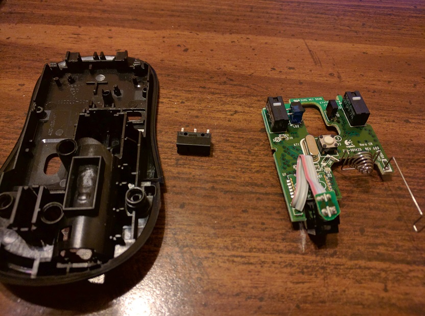 Logitech Mouse M310 Exploded