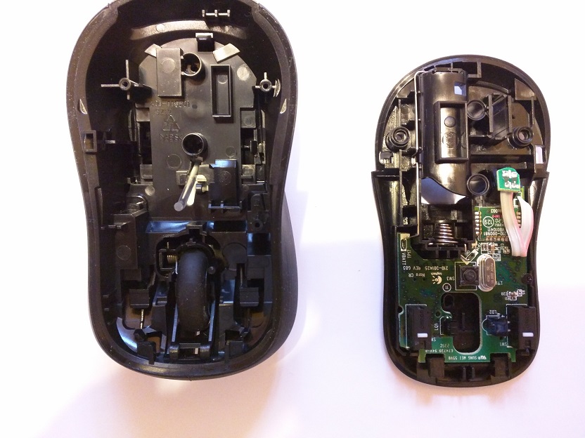 Logitech Mouse M310 Opened